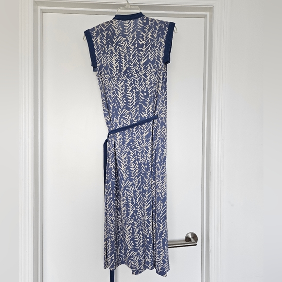 Vintage Silk Diane von Furstenberg Wrap Dress Size 10 - Picture 4 of 5